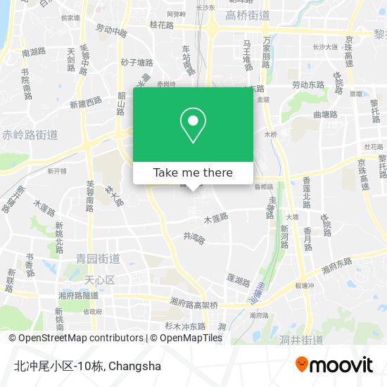 北冲尾小区-10栋 map