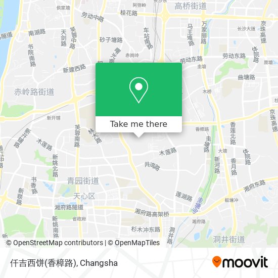 仟吉西饼(香樟路) map