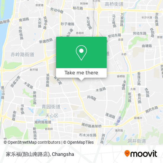 家乐福(韶山南路店) map
