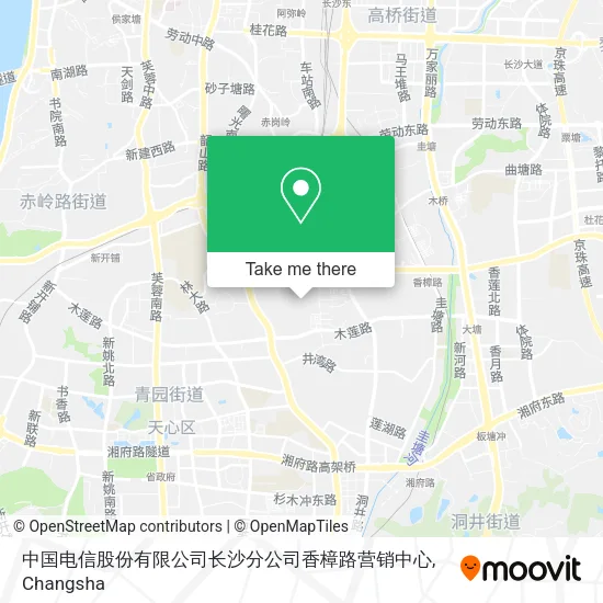 中国电信股份有限公司长沙分公司香樟路营销中心 map