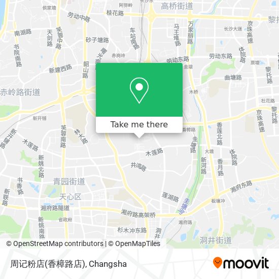 周记粉店(香樟路店) map