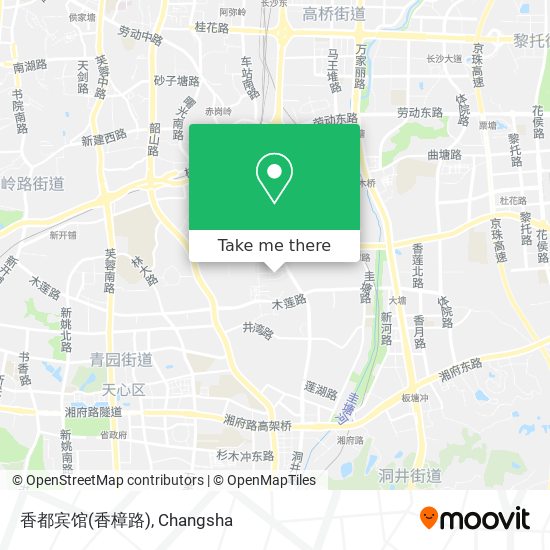 香都宾馆(香樟路) map