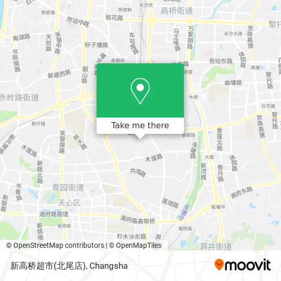 新高桥超市(北尾店) map