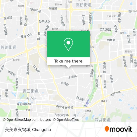 美美嘉火锅城 map