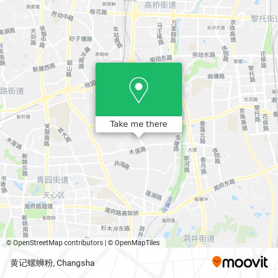 黄记螺蛳粉 map