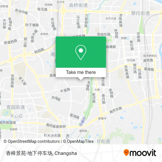 香樟景苑-地下停车场 map