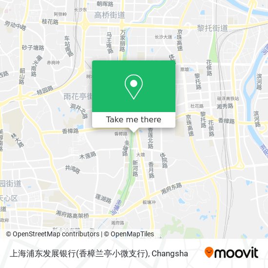 上海浦东发展银行(香樟兰亭小微支行) map