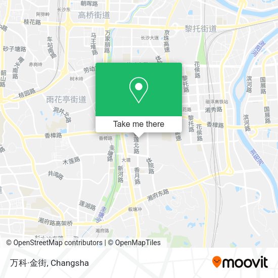 万科·金街 map