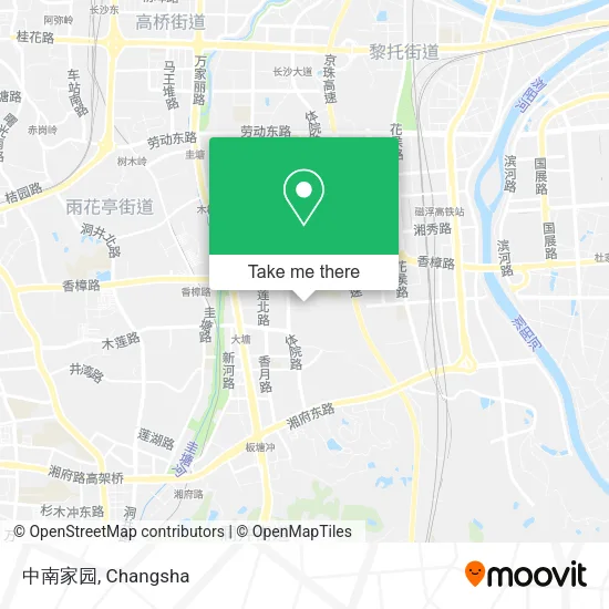 中南家园 map