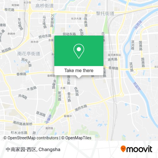 中南家园-西区 map