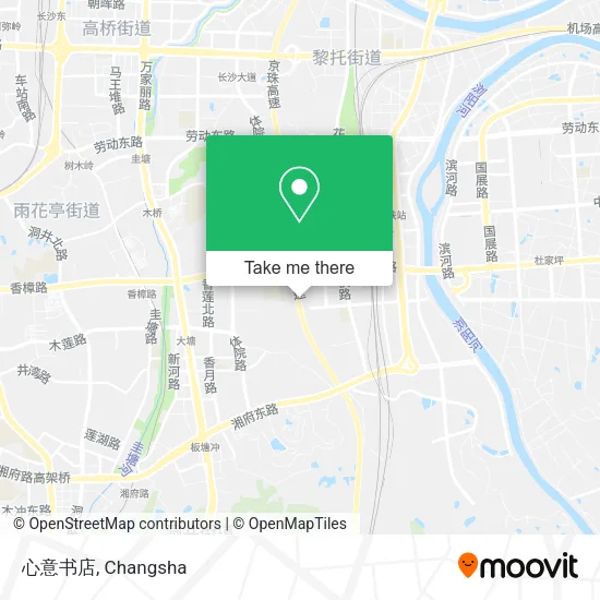 心意书店 map