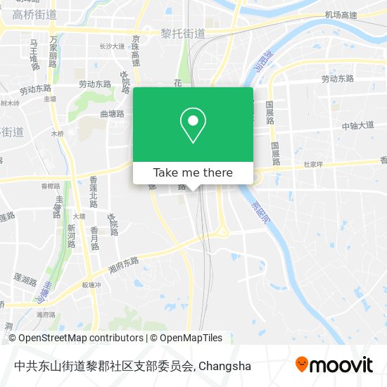 中共东山街道黎郡社区支部委员会 map