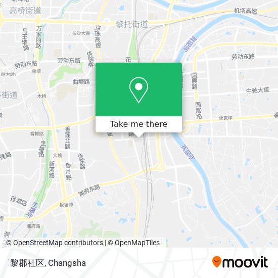 黎郡社区 map