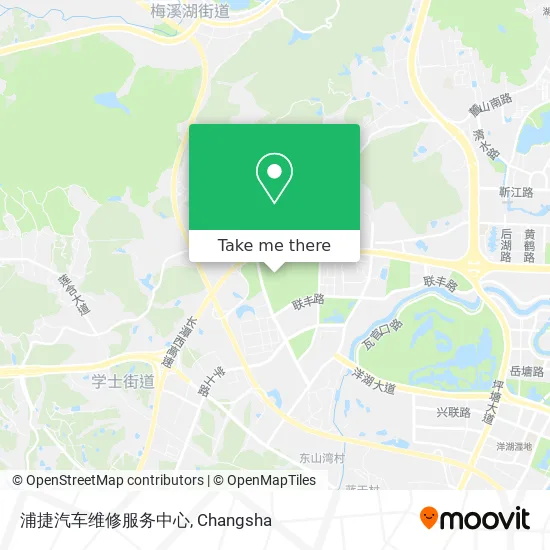 浦捷汽车维修服务中心 map