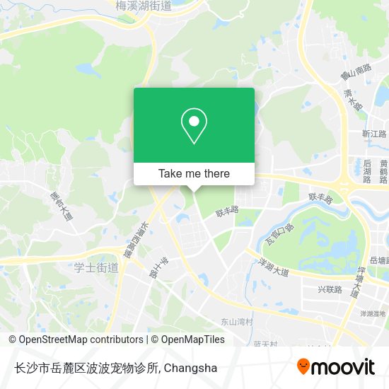 长沙市岳麓区波波宠物诊所 map