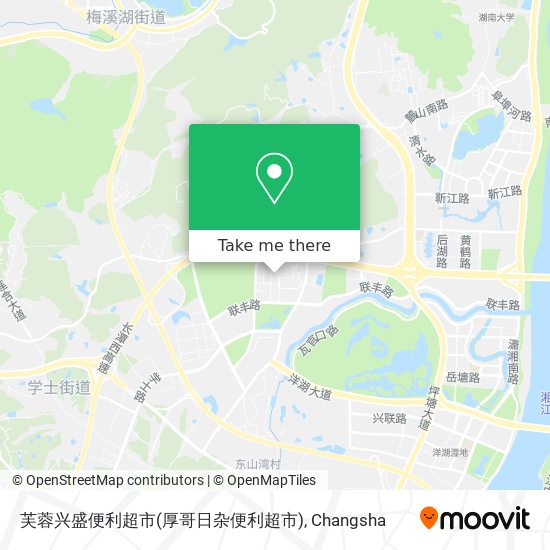 芙蓉兴盛便利超市(厚哥日杂便利超市) map