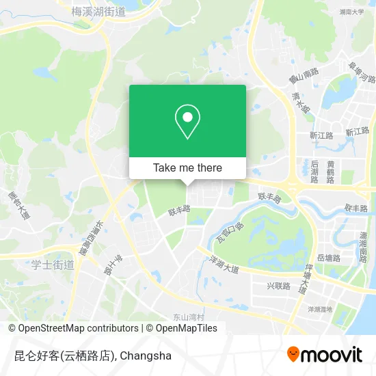 昆仑好客(云栖路店) map