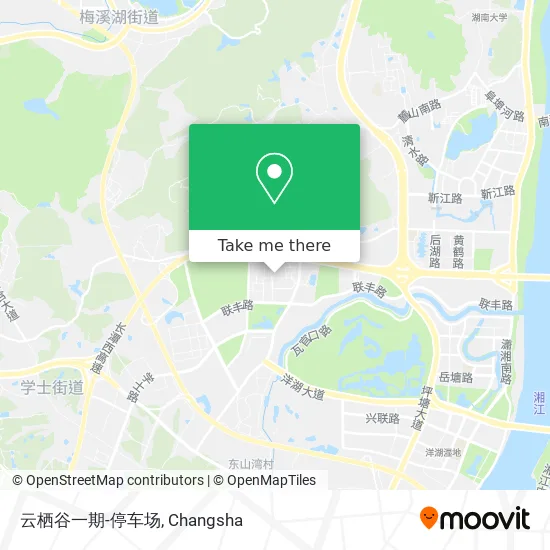 云栖谷一期-停车场 map