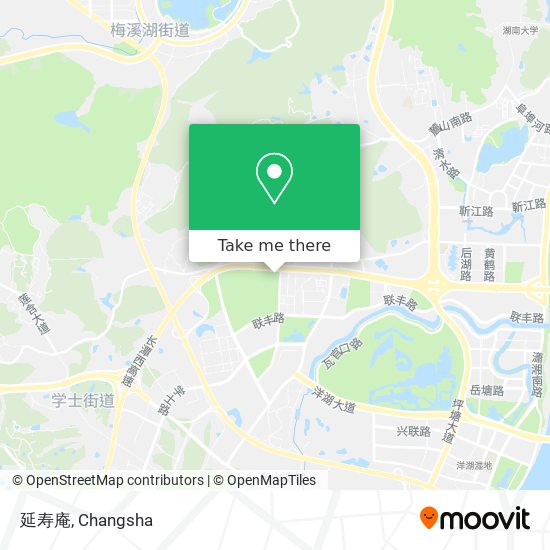 延寿庵 map