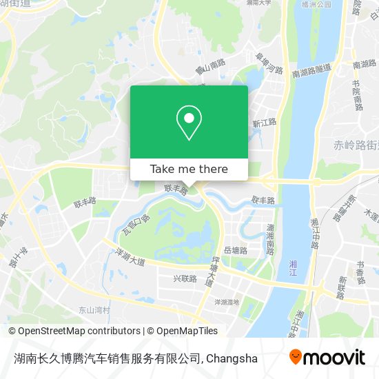 湖南长久博腾汽车销售服务有限公司 map