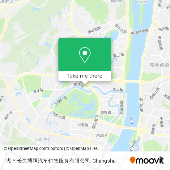 湖南长久博腾汽车销售服务有限公司 map