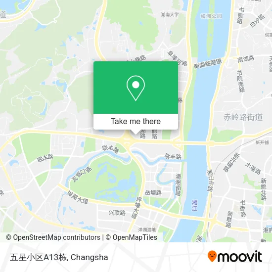 五星小区A13栋 map