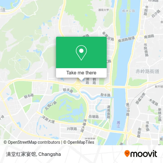 满堂红家宴馆 map