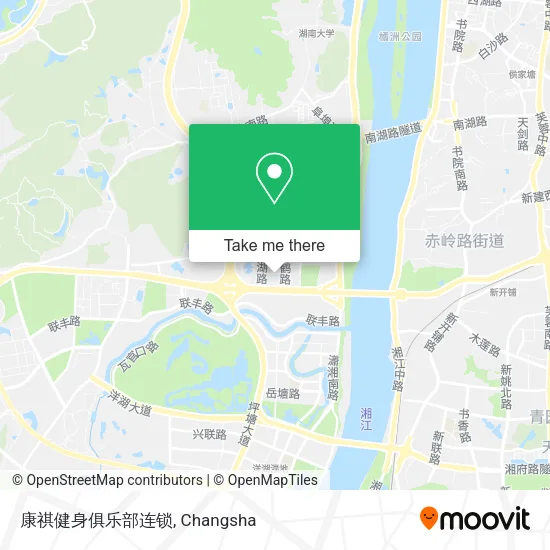 康祺健身俱乐部连锁 map