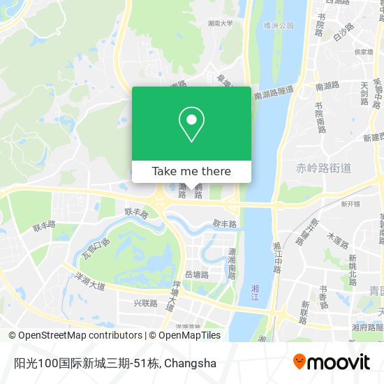 阳光100国际新城三期-51栋 map