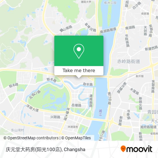 庆元堂大药房(阳光100店) map