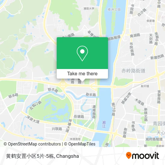 黄鹤安置小区5片-5栋 map