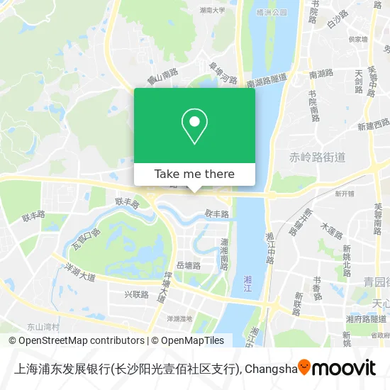 上海浦东发展银行(长沙阳光壹佰社区支行) map
