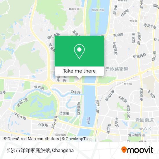 长沙市洋洋家庭旅馆 map