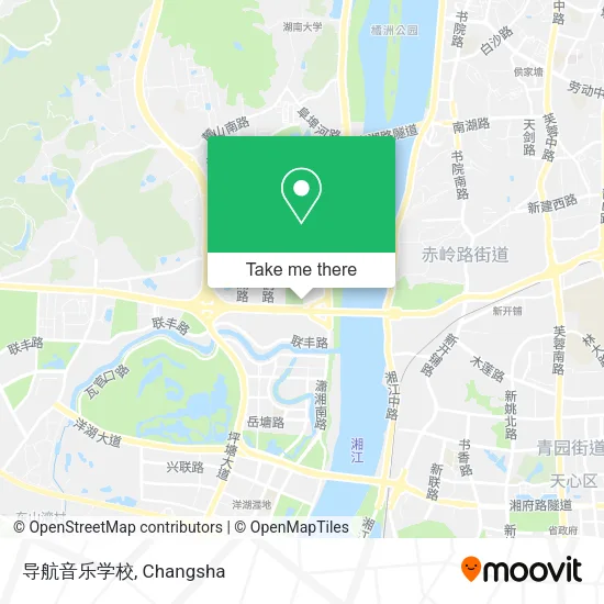 导航音乐学校 map