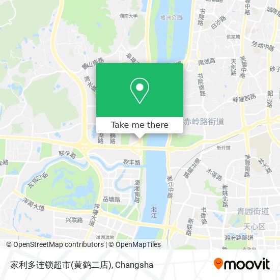 家利多连锁超市(黄鹤二店) map