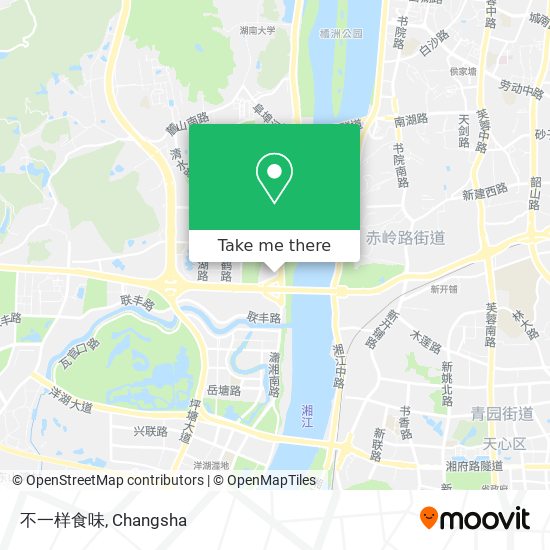 不一样食味 map