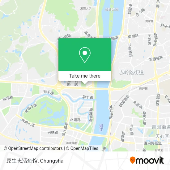 原生态活鱼馆 map