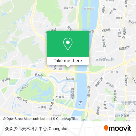 众森少儿美术培训中心 map
