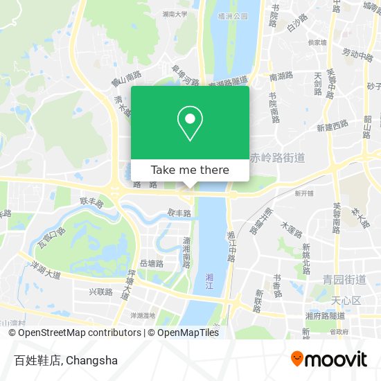 百姓鞋店 map
