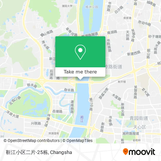 靳江小区二片-25栋 map