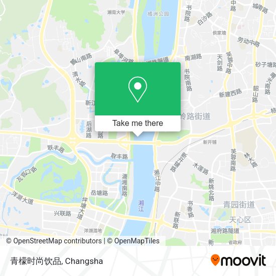 青檬时尚饮品 map