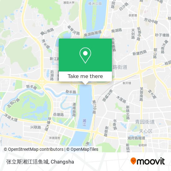 张立斯湘江活鱼城 map