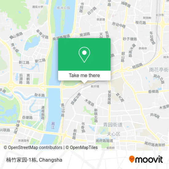 楠竹家园-1栋 map