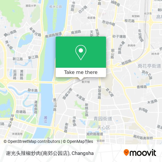 谢光头辣椒炒肉(南郊公园店) map