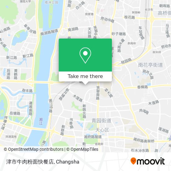 津市牛肉粉面快餐店 map