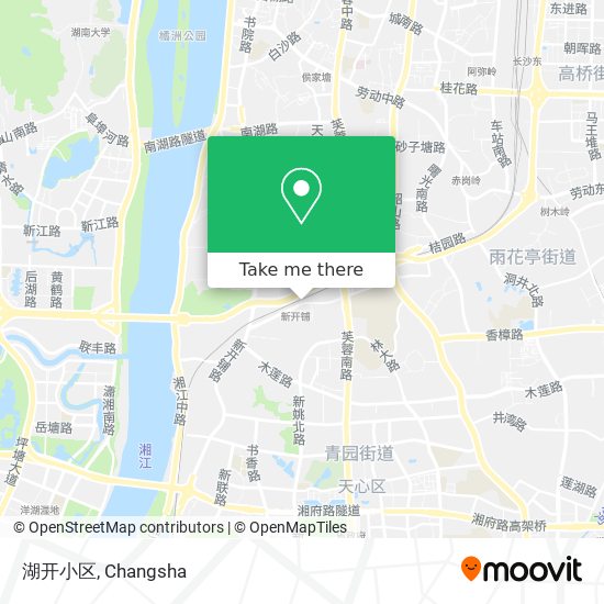 湖开小区 map