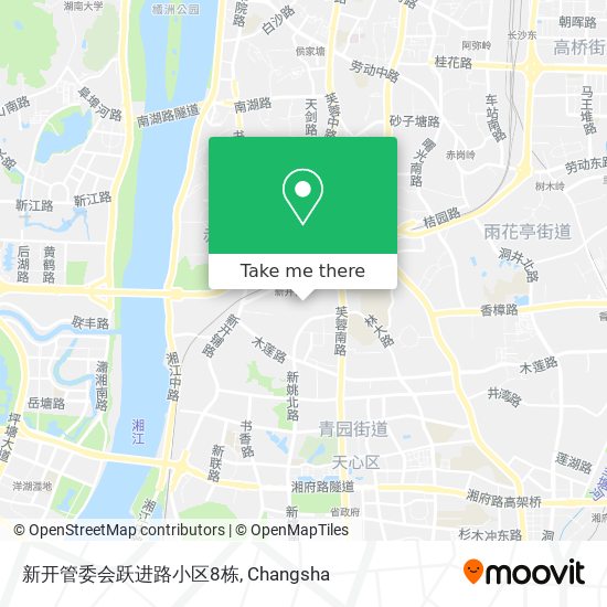 新开管委会跃进路小区8栋 map