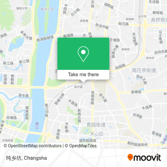 纯乡坊 map
