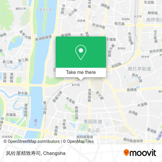 风铃屋精致寿司 map