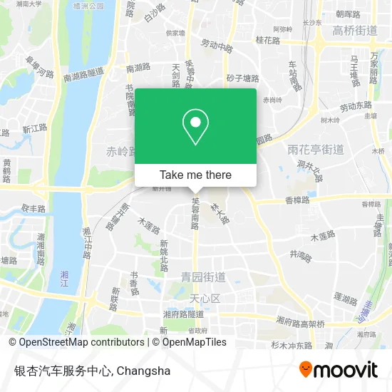 银杏汽车服务中心 map